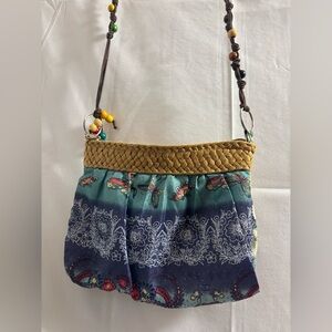 Y2K Crossbody Beaded Butterfly Purse